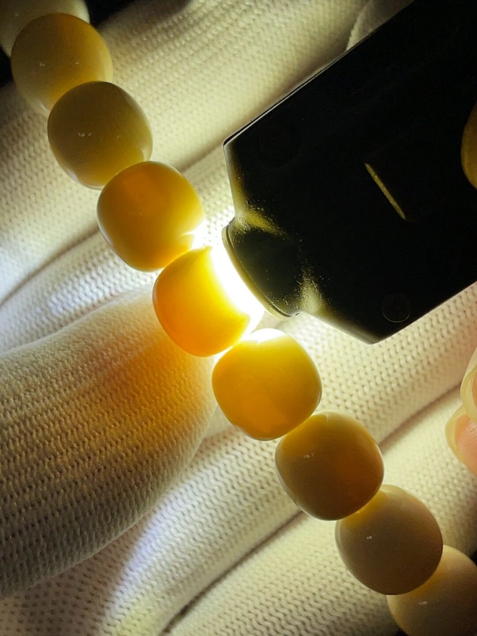 河马牙手串 【09河马牙手串】精工精料61鼎级极限弧10老型手串