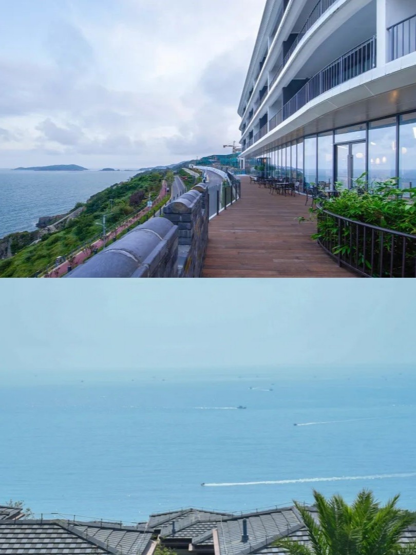 看一线海景,玩渔寮沙滩 🏖️半山半岛度假酒店 是温州和晟温德姆