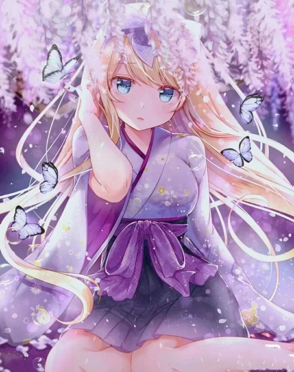 仙气飘飘的紫色系壁纸