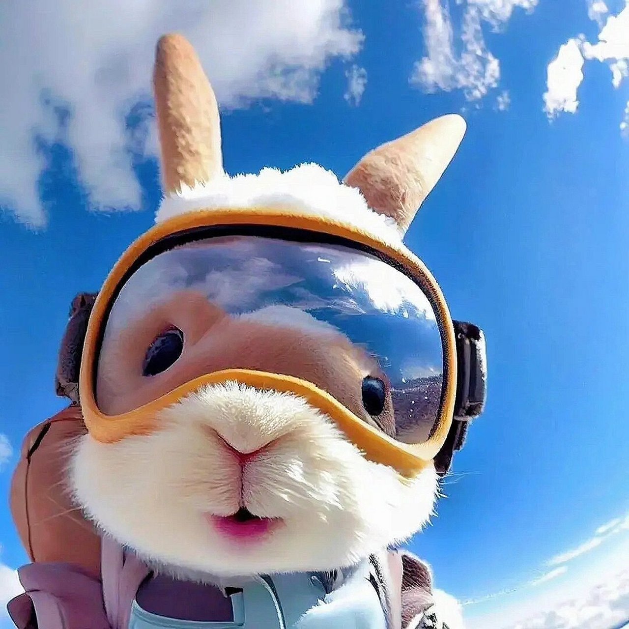 可爱兔兔 情侣头像 这组真的太喜欢了