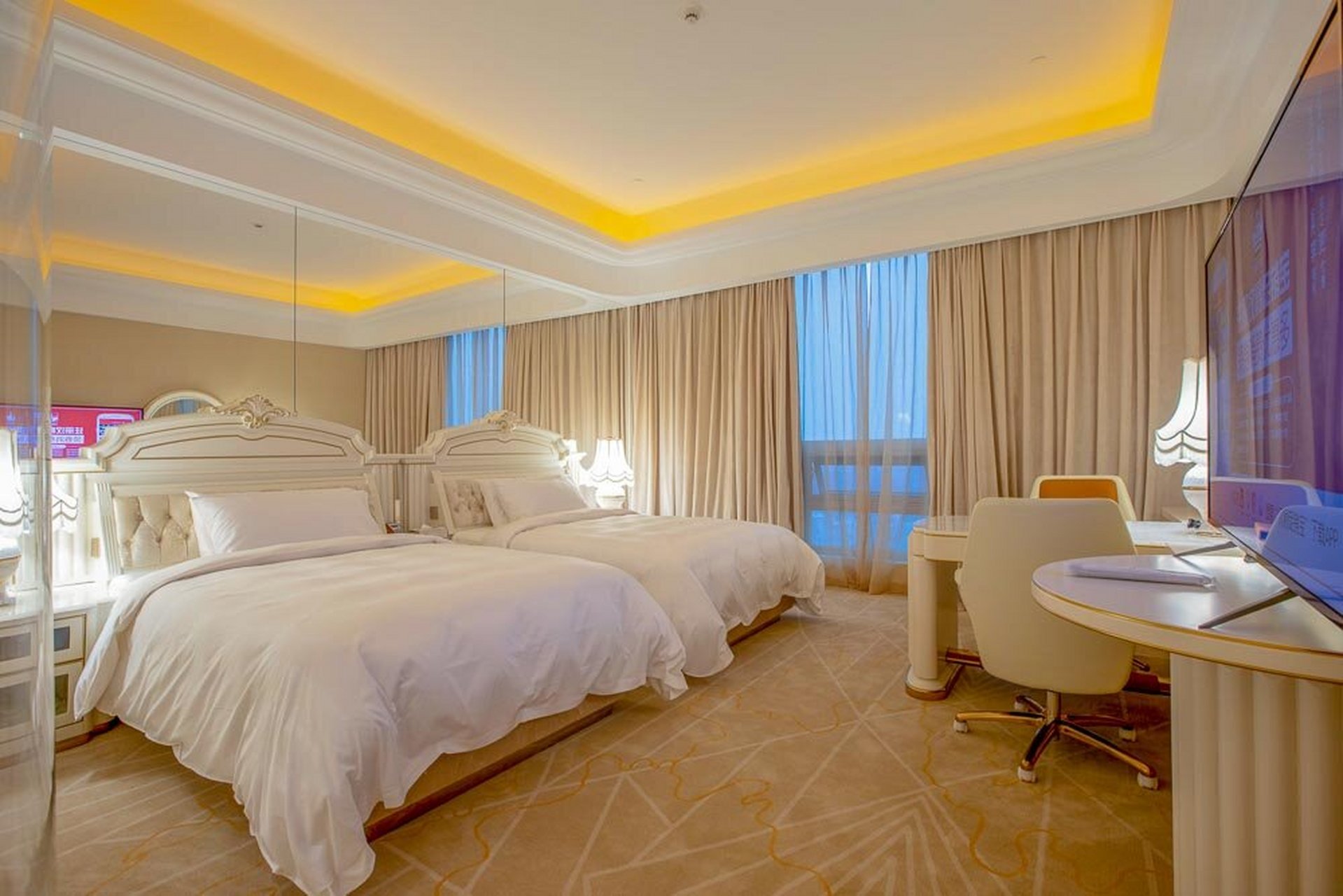 南京白金汉爵大酒店标准双人间必看(附图) 南京白金汉爵大酒店标准
