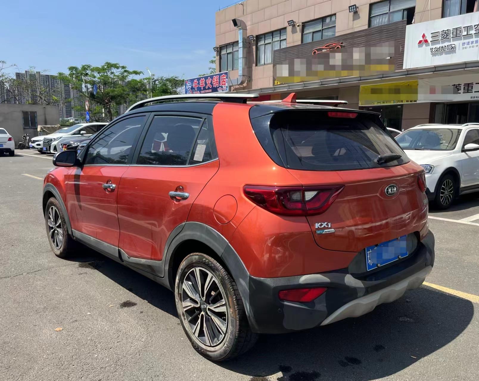 拿下19年起亚kx1自动1.4l,极品车况原版一个面油漆,一手实表7.