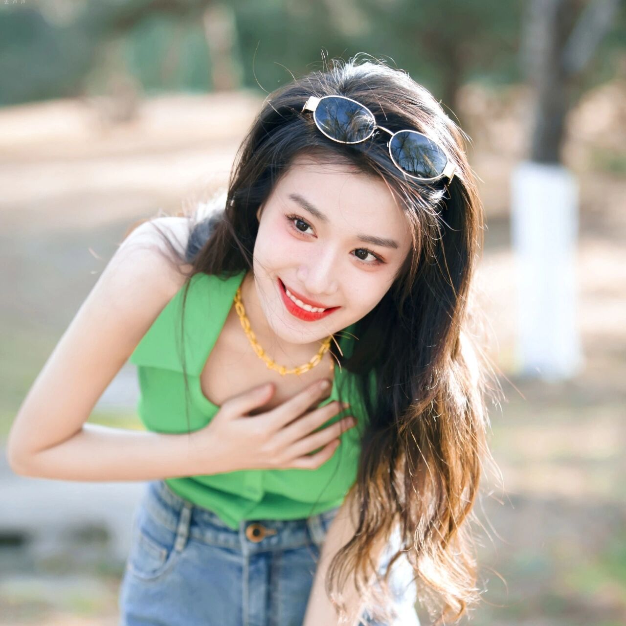 王楚然头像合集 美女的笑容太治愈啦