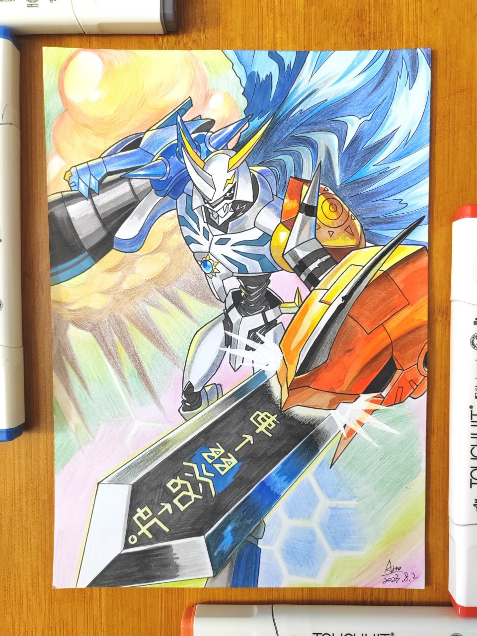 手绘临摹 | 联展!奥米加兽!