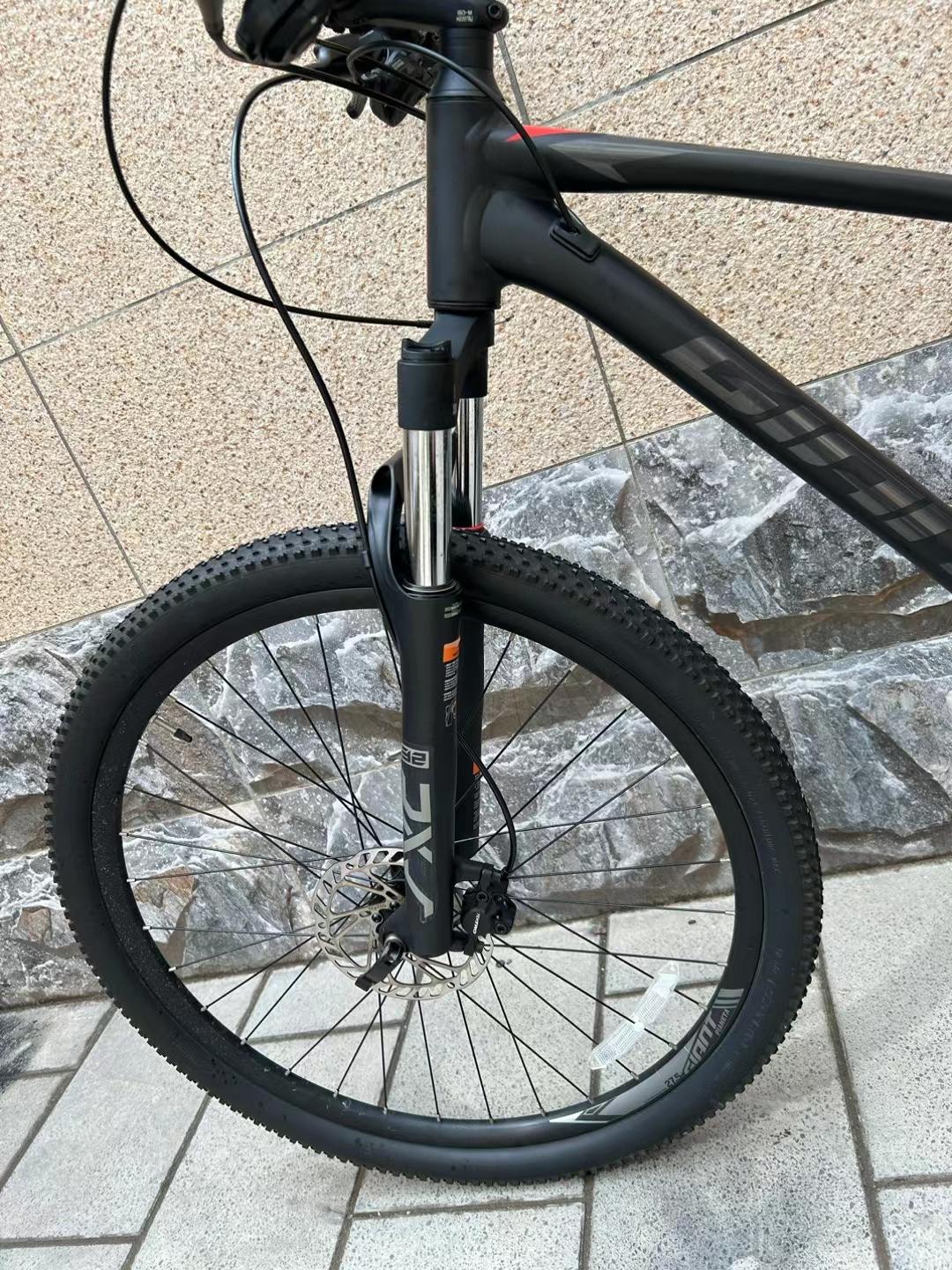 捷安特atx860车架s码22速油碟线控锁死前叉2600