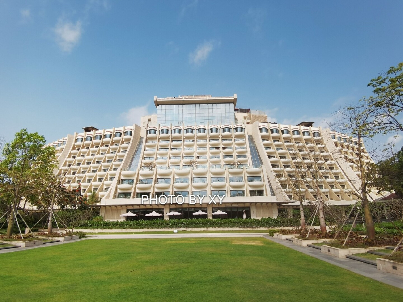 海上世界旁风景绝佳的五星级酒店 #深圳蛇口希尔顿南海酒店# 环境