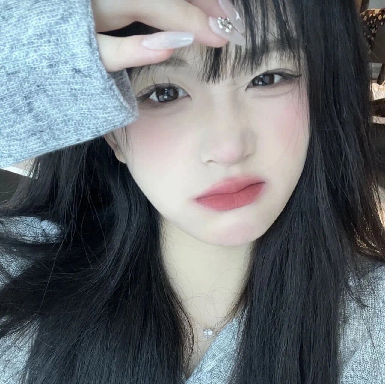 女生头像(甜妹超爱的真人自拍)