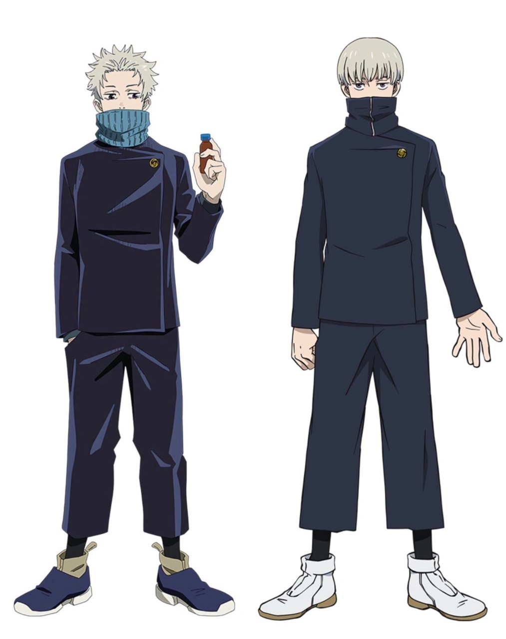 乙骨忧太,狗卷棘官设图对比 mappa对棘一直审美在线 骨子哥,要不改改?