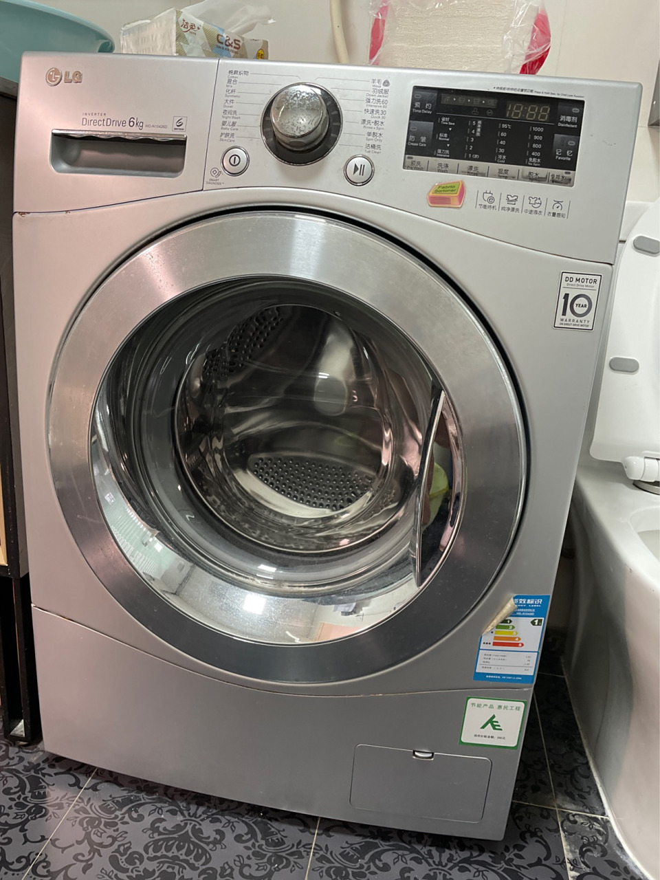 lg滚筒洗衣机童锁 lg滚筒洗衣机童锁 突然被锁了,因为是老款解锁99