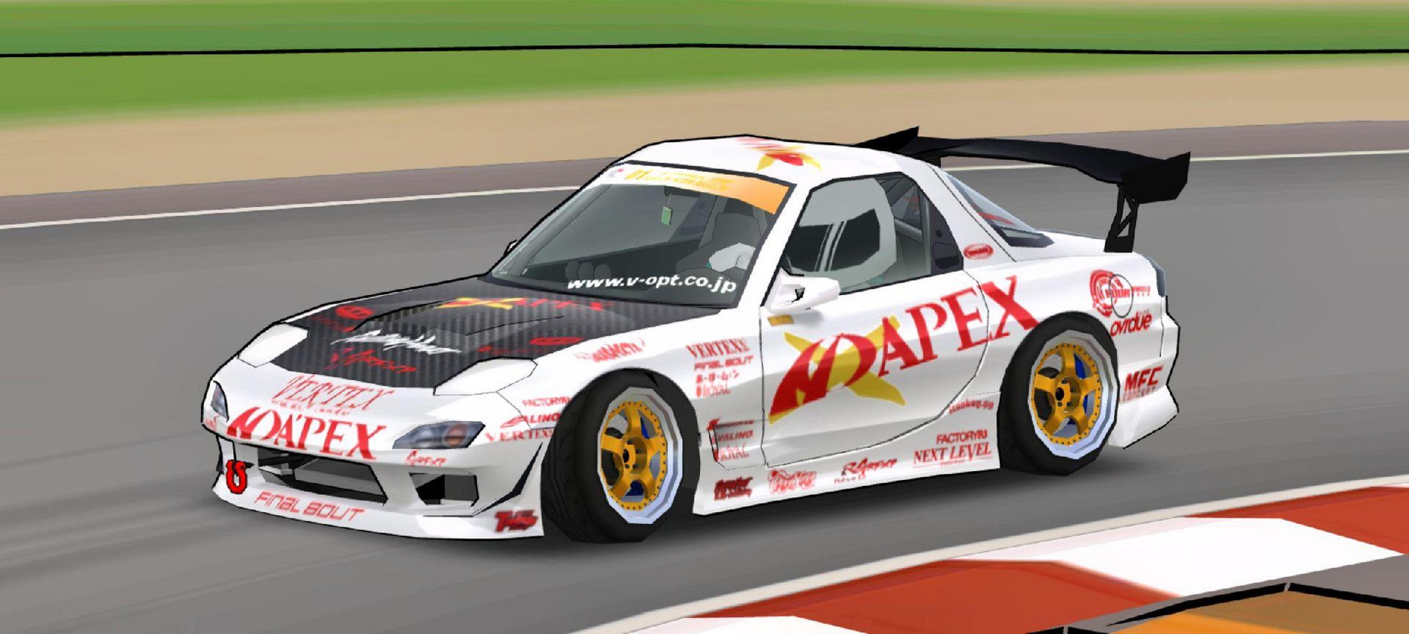 2003年d1gp apex涂装,参考tarmac works和hot works车模后整出来的