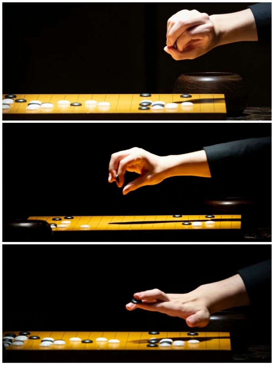 围棋世界冠军教你拿棋手势 有幸亲眼目睹过老柯下棋,真是超有气势!