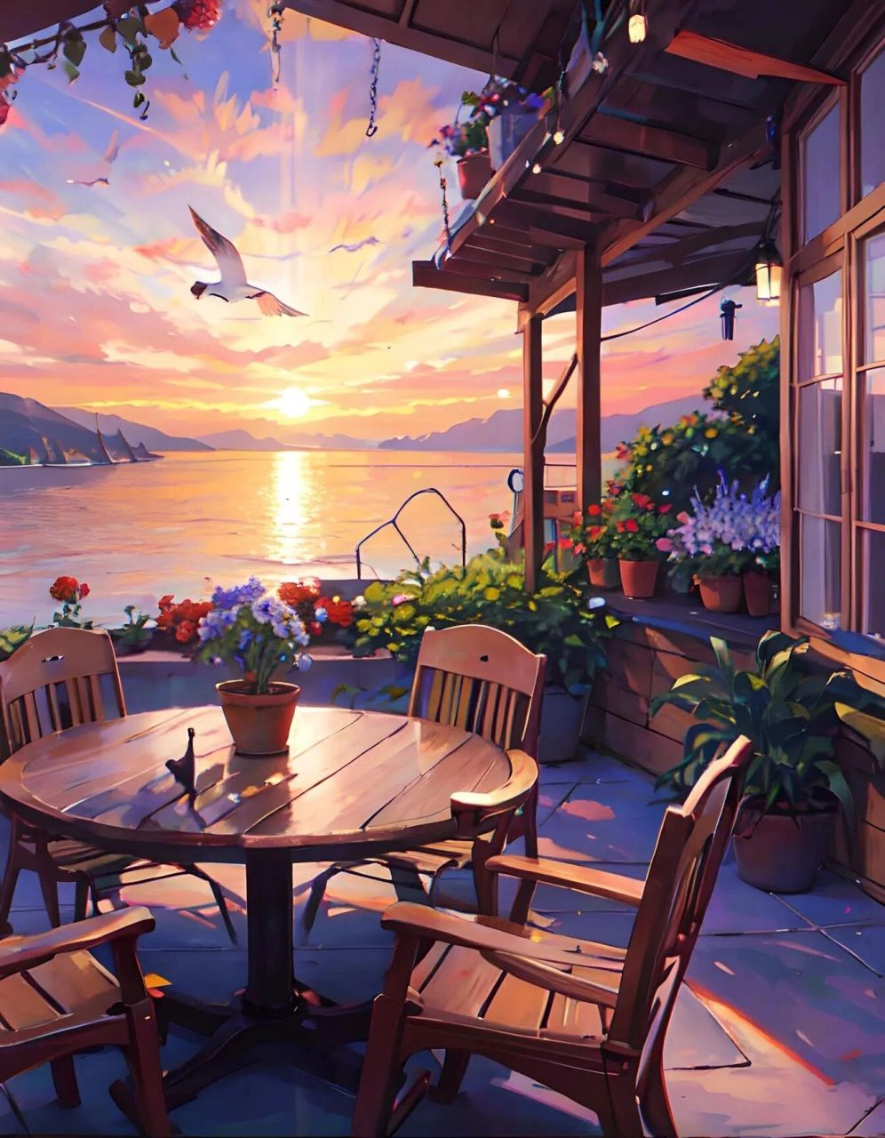 海上日出|治愈系漫画 日出尤其温柔,人间皆是浪漫 	 日出之美在于它