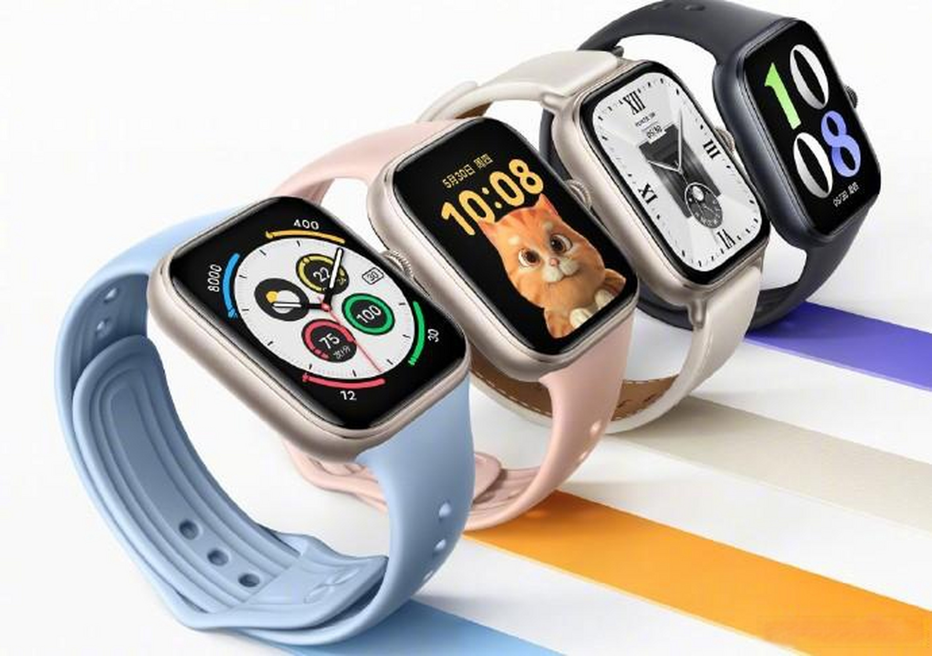 也是方形表盘设计,月底要上的vivo watch gt