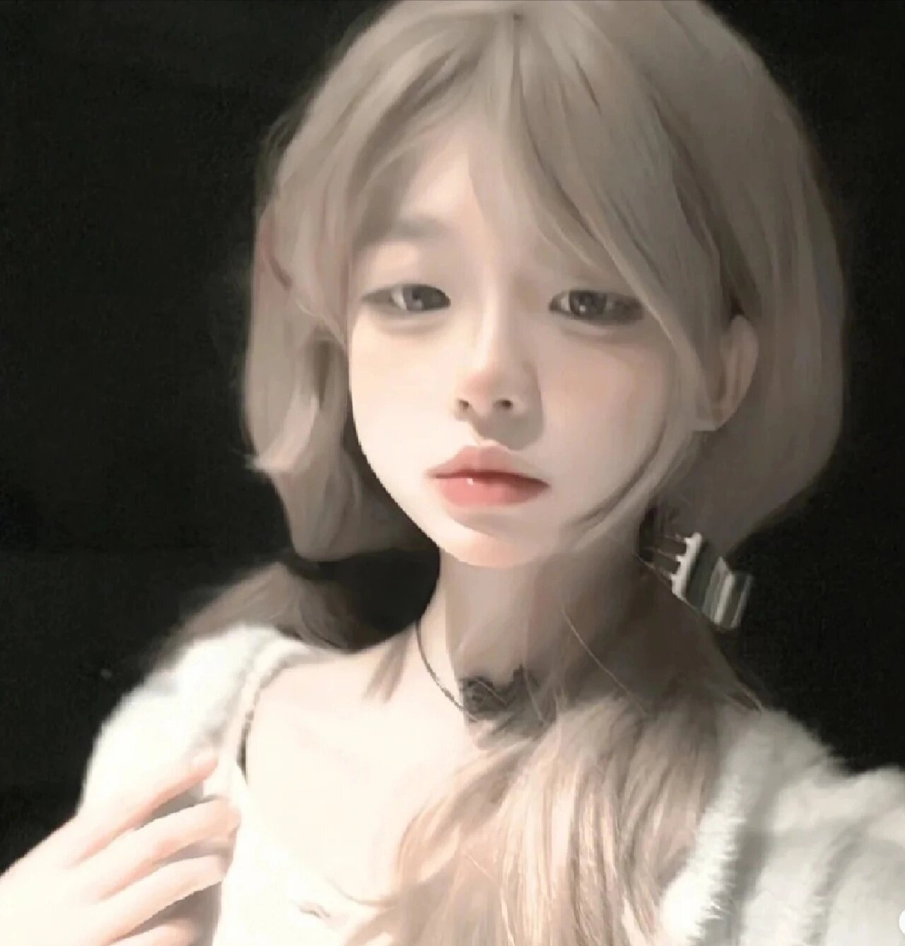 真人女生头像ins高级