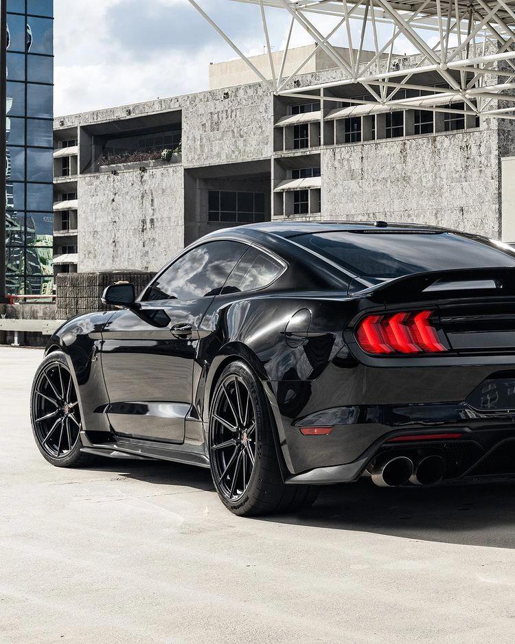 福特谢尔比gt500,眼镜蛇车标看着就不简单 肌肉猛男穿上vossen evo-2