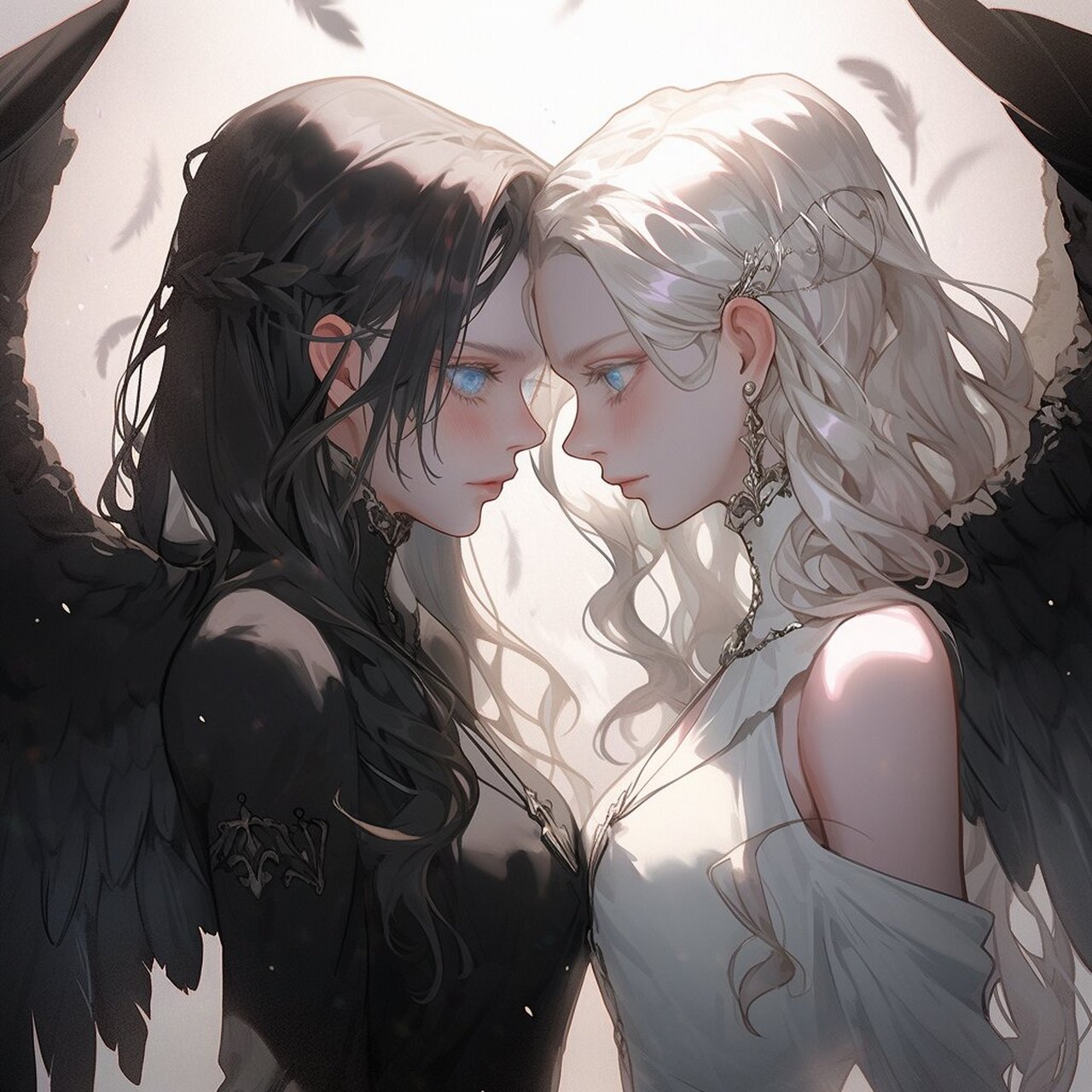 天使和堕天使(二) 我们每个人都是混沌,对立的集合体,双生花一样无法