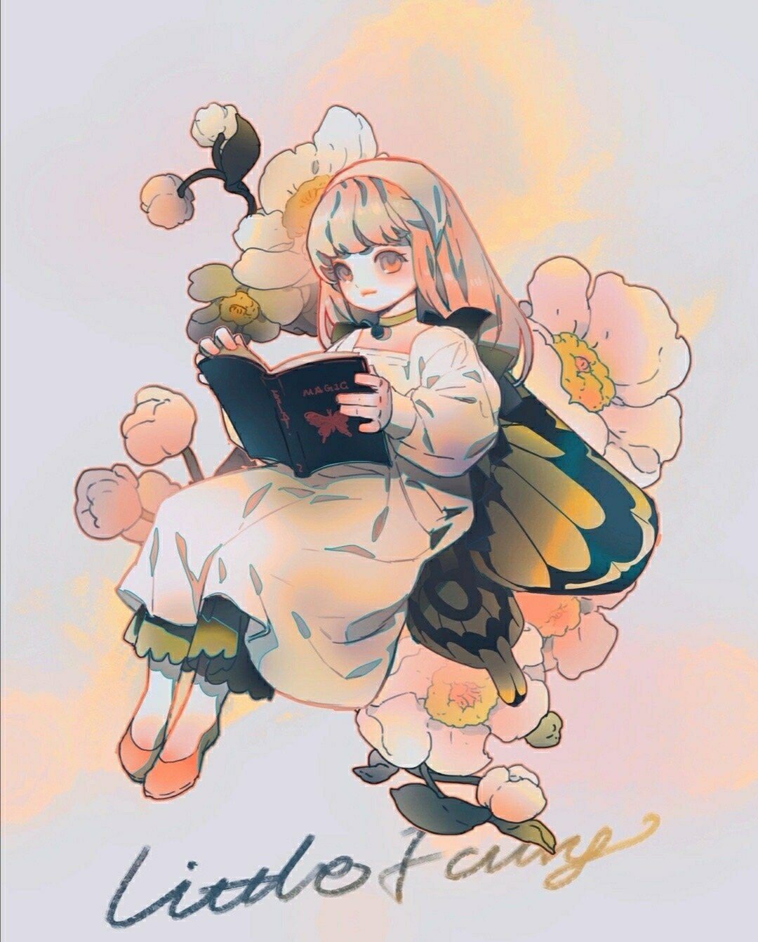 名片背景可爱动漫壁纸