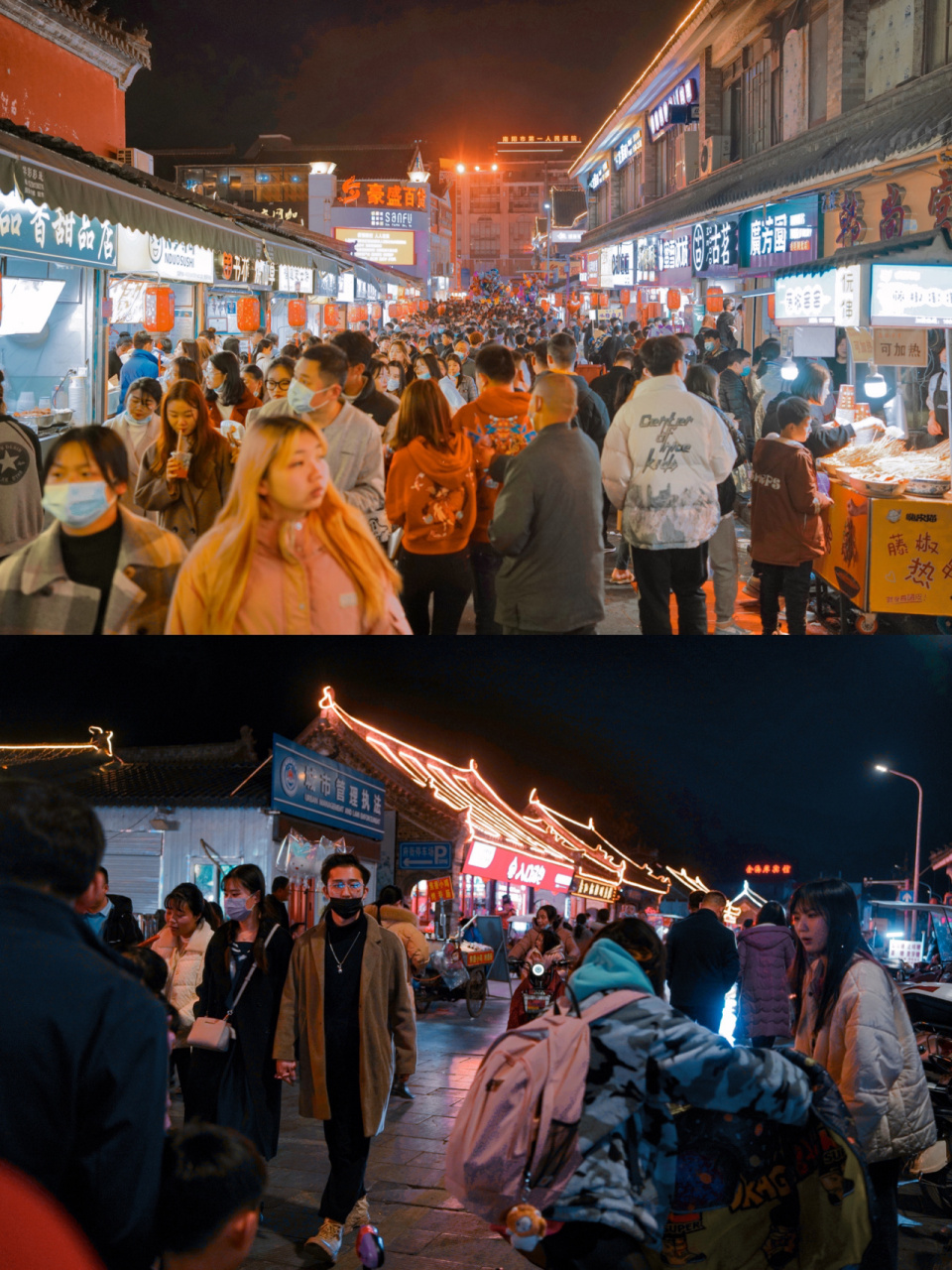 南阳最繁华步行街 | 府衙小吃街 地点92:府衙小吃街 	 从府衙出来