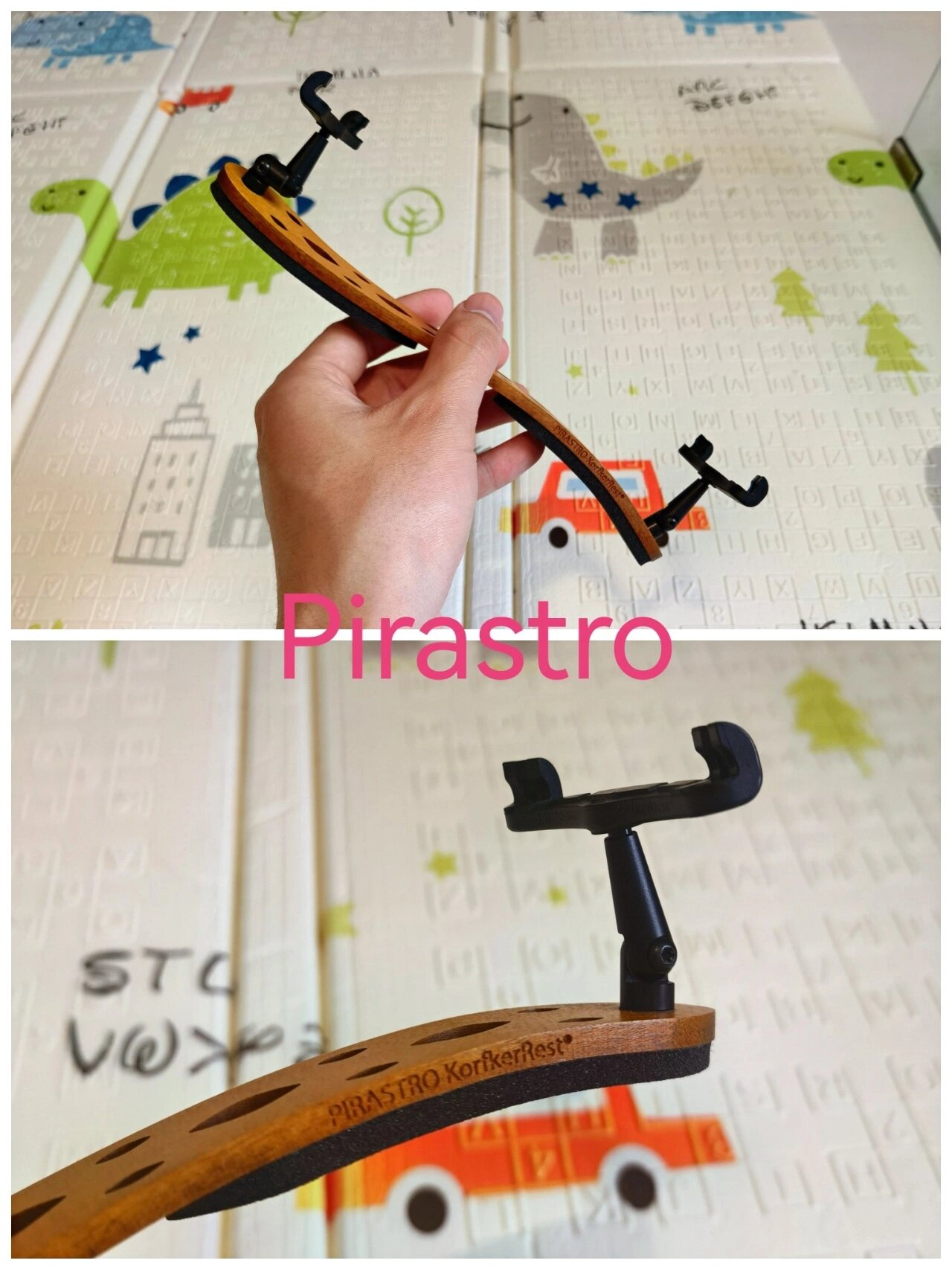 小提琴肩托对比之pirastro,vlm,kun