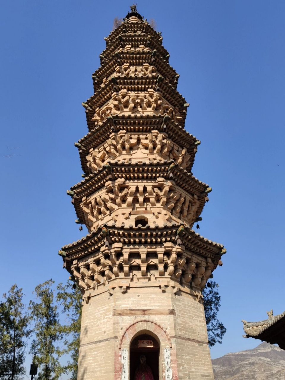 塔 | 山西省长治市潞城区原起寺青龙宝塔 原起寺:第5批全国重点文物