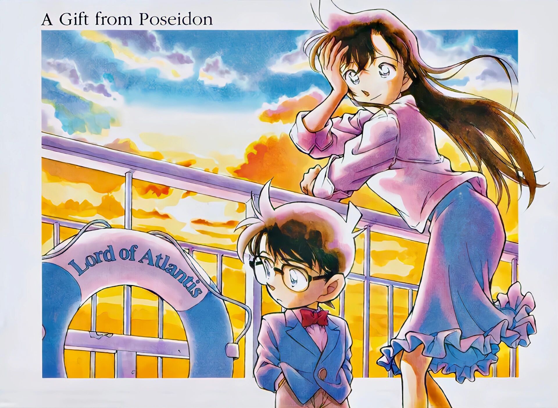 名侦探柯南原画 调了度数和 花了3r修复 超级清晰 都是自己喜欢的图