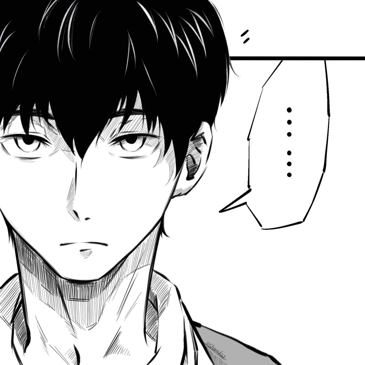 影山飞雄 换了个笔刷感觉没那么潦草了