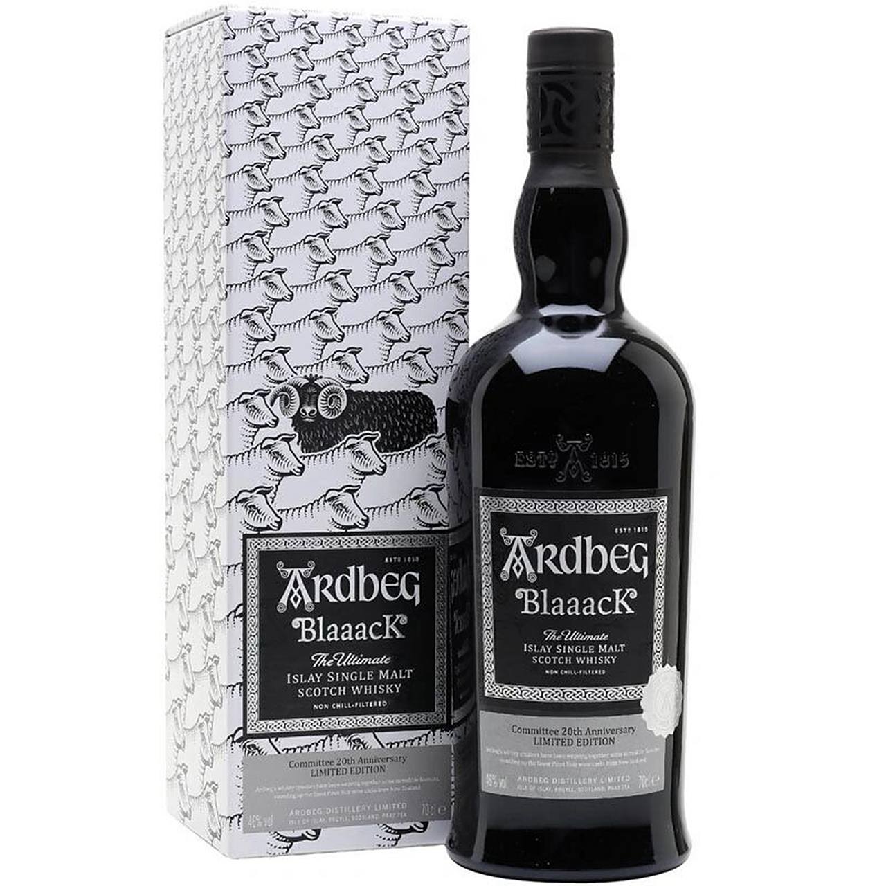 阿贝黑羊2020年限量版单一麦芽苏格兰威士忌 ardbeg b