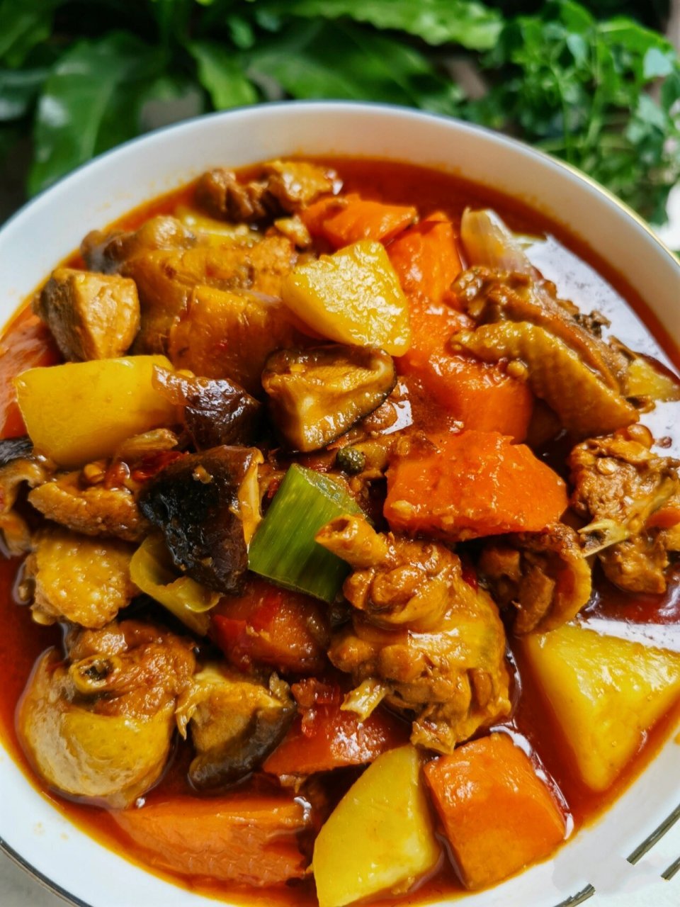 柴火鸡/红烧鸡/大盘鸡～家常改良做法6015 麻辣鲜香的柴火鸡,改良