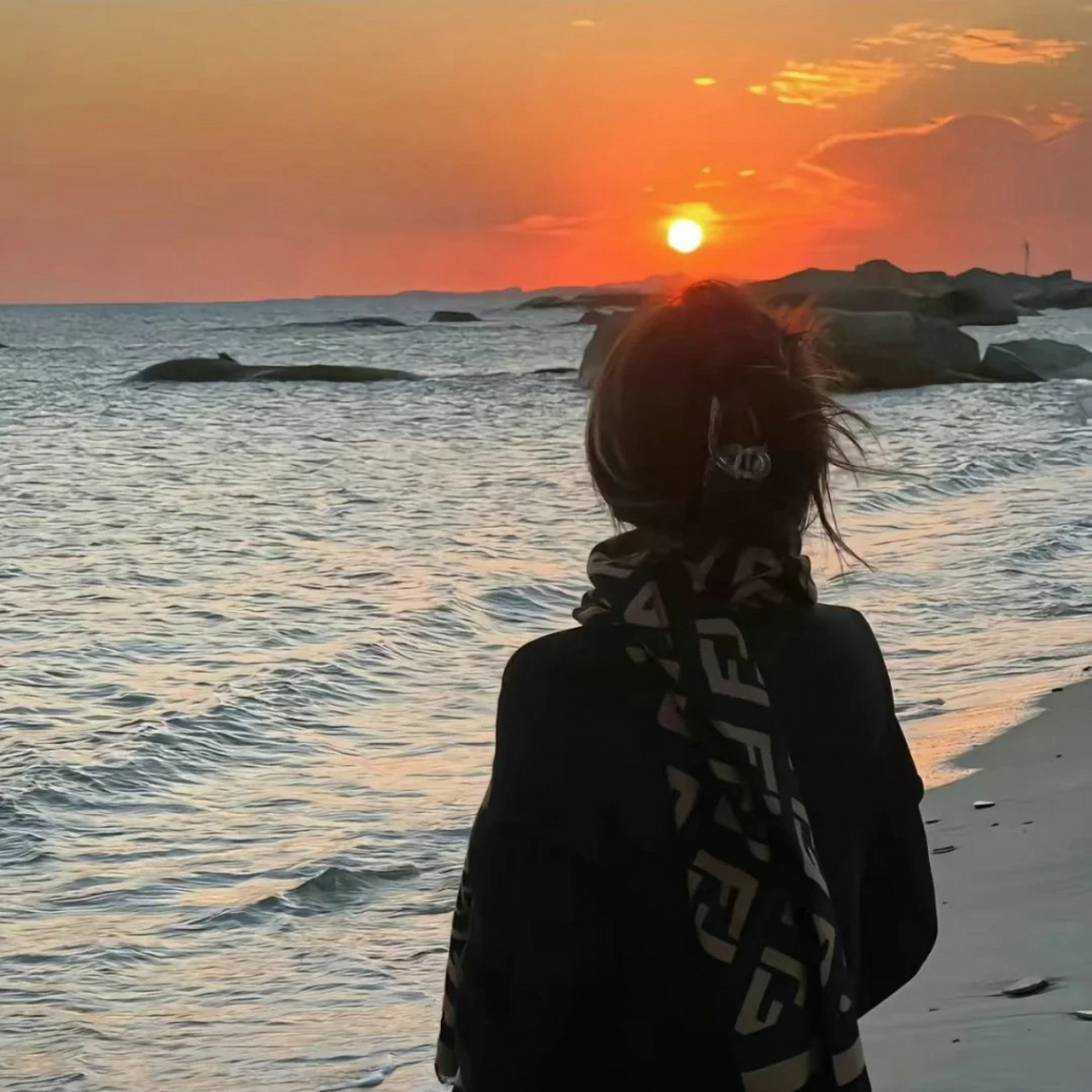 伤心图片02背影02伤感 如果你变了,那么我也就淡了.