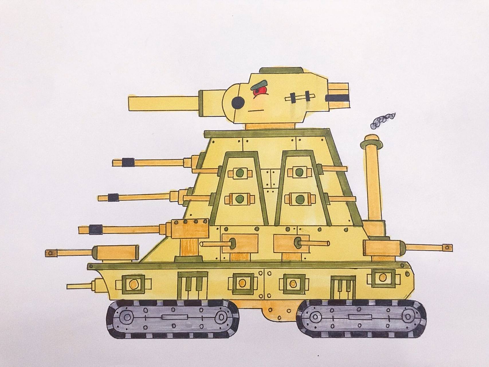 简笔画|爱国者kv44