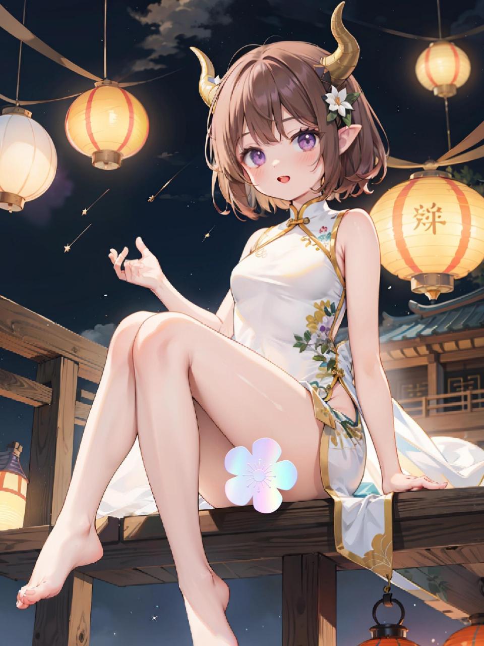 二次元美图# #二次元壁纸# #可爱的二次元少女# #美腿玉足# #玉足