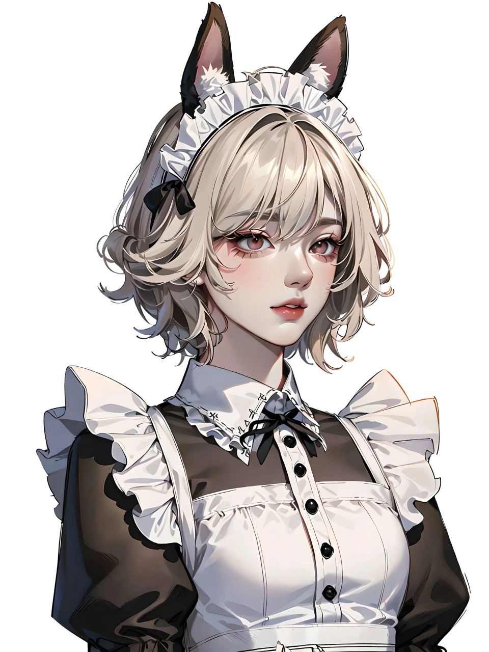 女生头像|高冷女仆装小姐姐来啦…… 你是一个什么样的人,就会听到