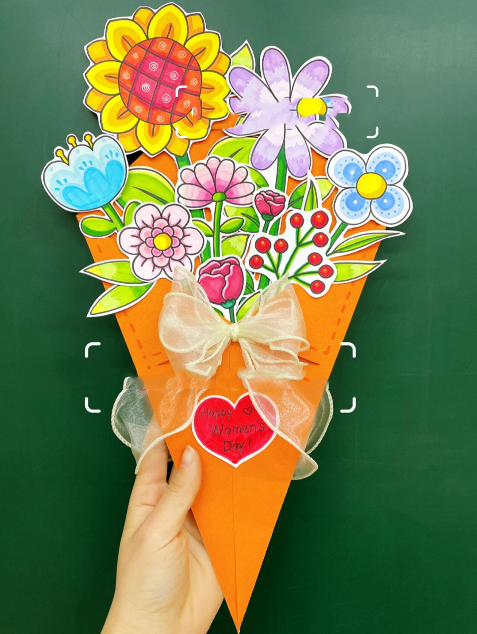 创意花束98|手工礼物|diy|创意美术96 95绘画步骤及材料: 166