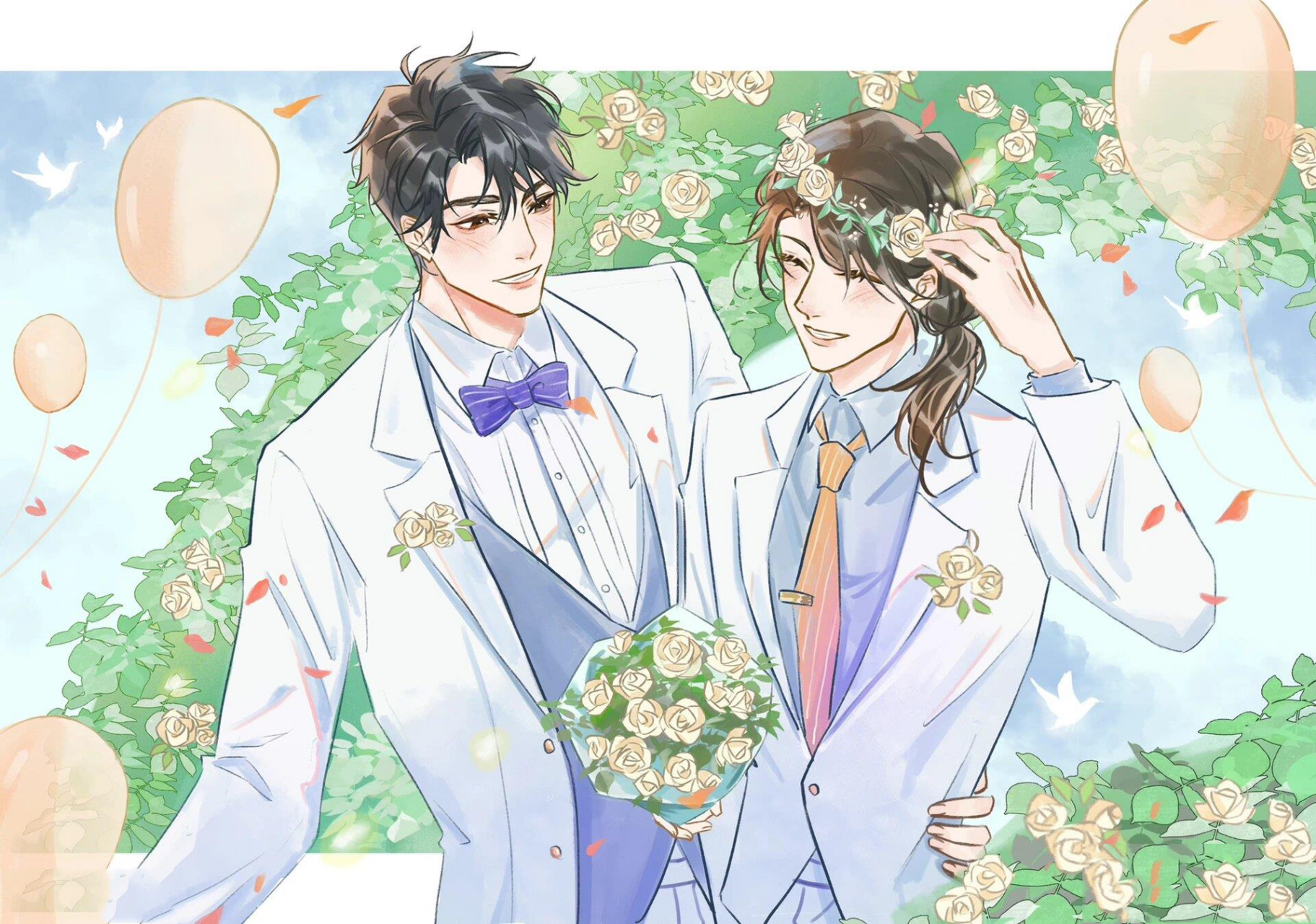 我只喜欢你的人设 | 自习 向画师太太:宫野日和 致敬