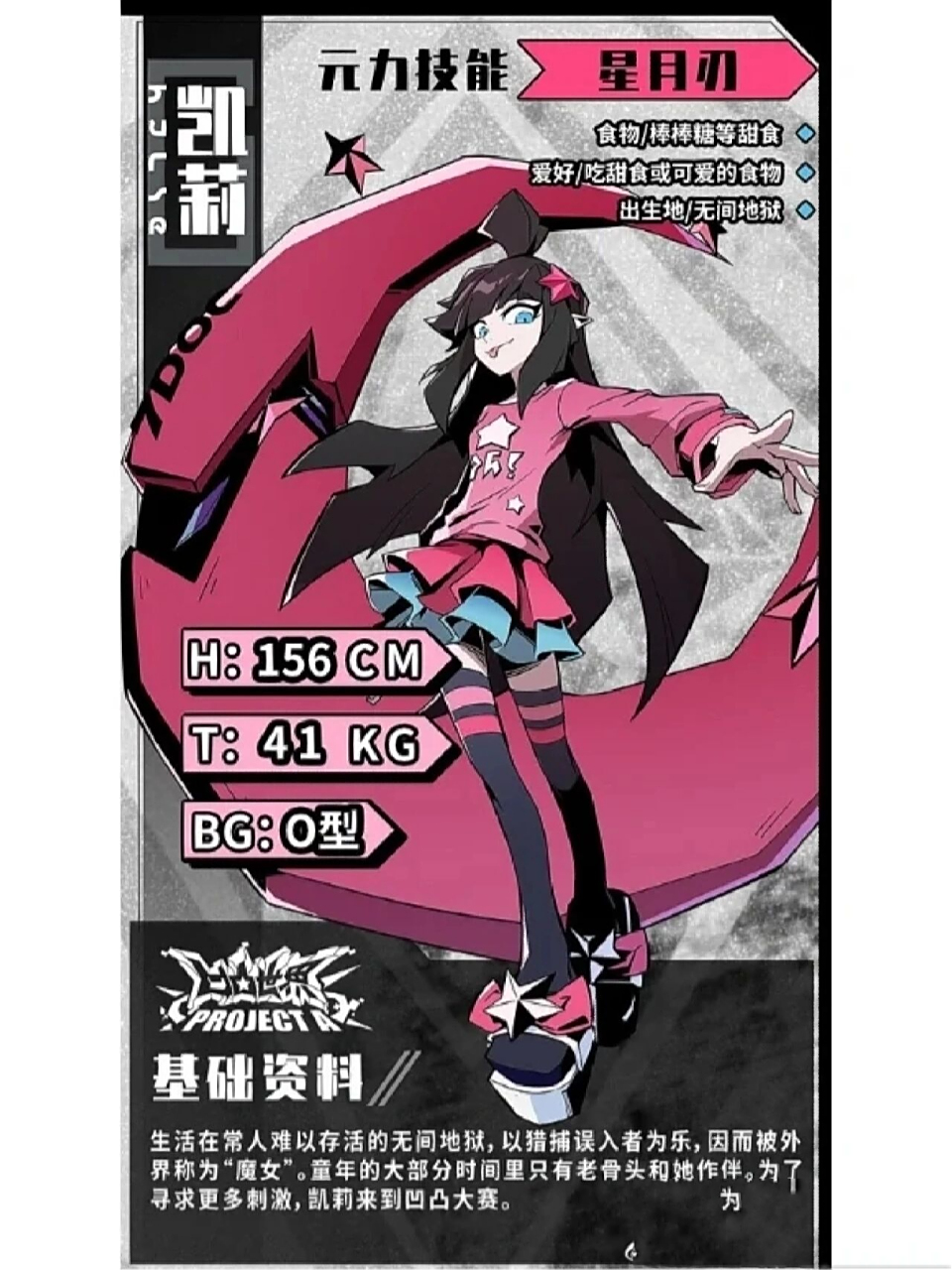 凹凸世界人物资料卡