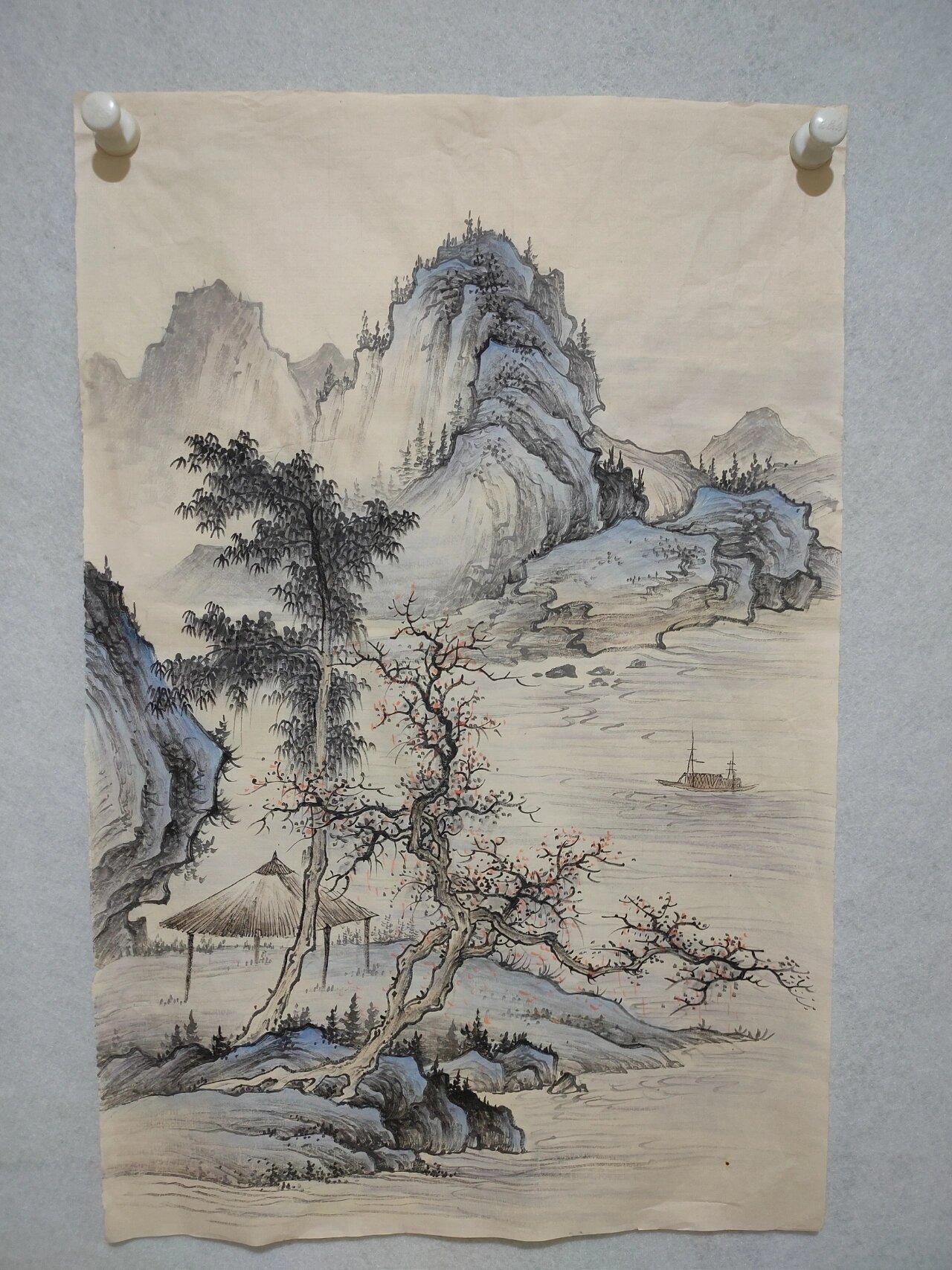 韦秋晓国画简介图片