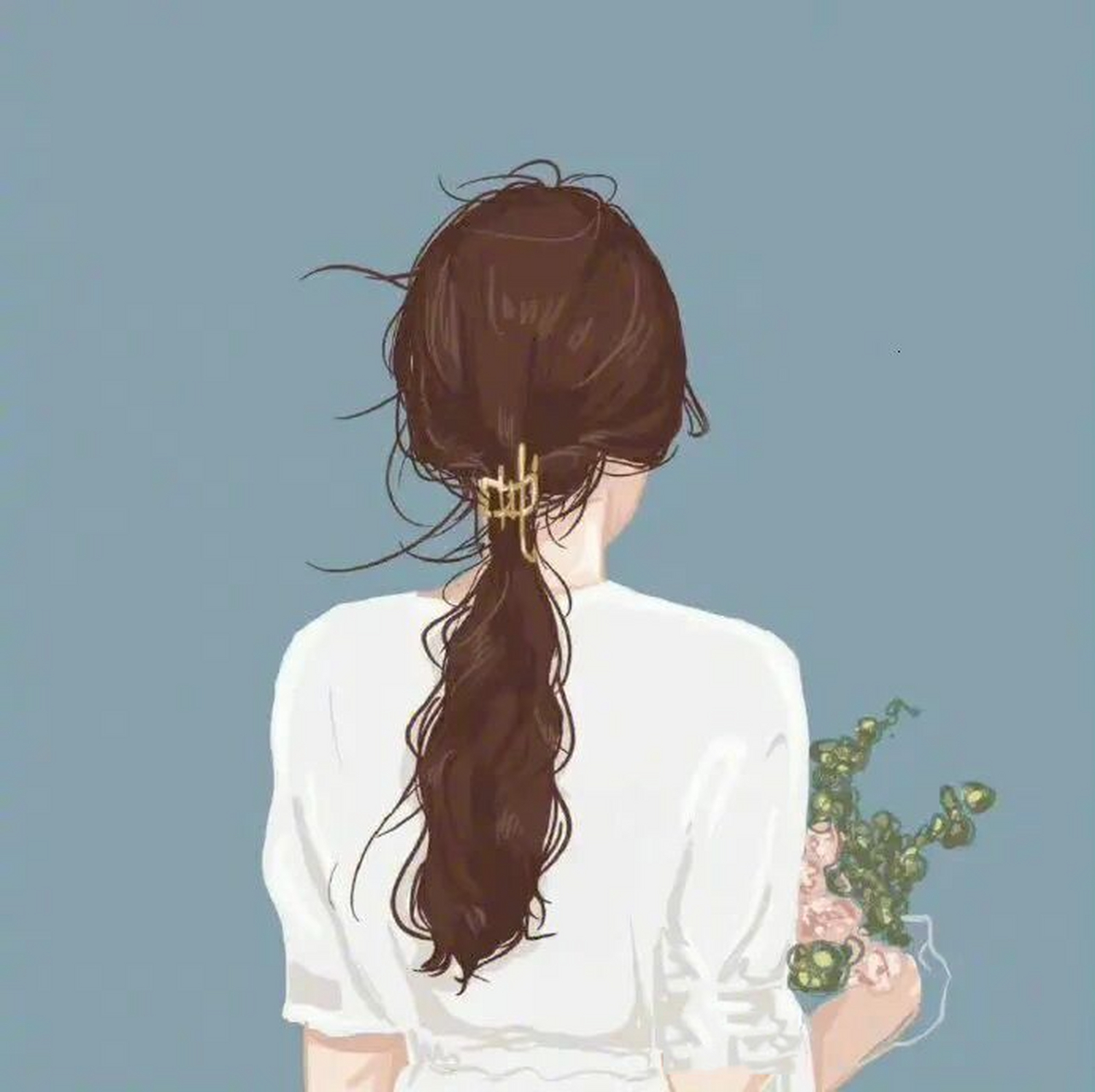 适合做头像的背影图来啦! 不负时光,不负自己;一路前行,一路繁华