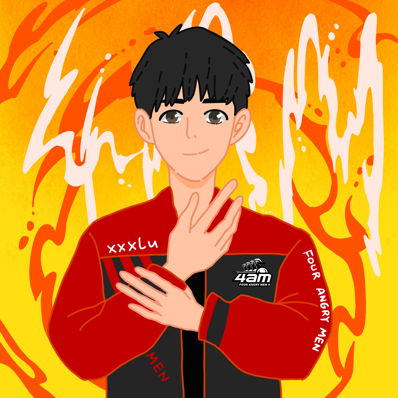 n/一只野生阿墙嗷>一只野生阿墙嗷 :希望4am