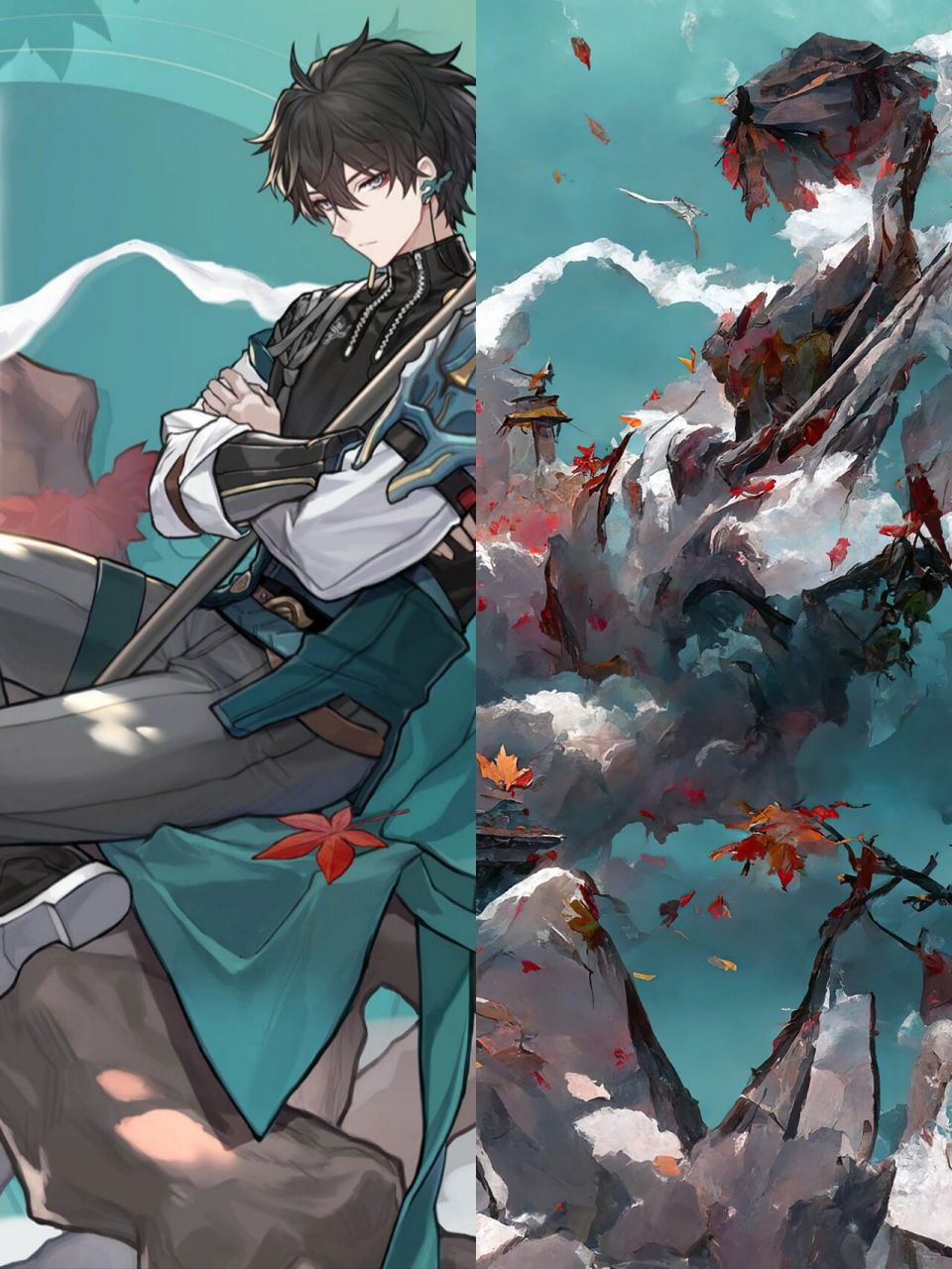 ai画星穹铁道角色 | 丹恒 『丹恒』 「生离死别之事,每分每秒都在宇宙