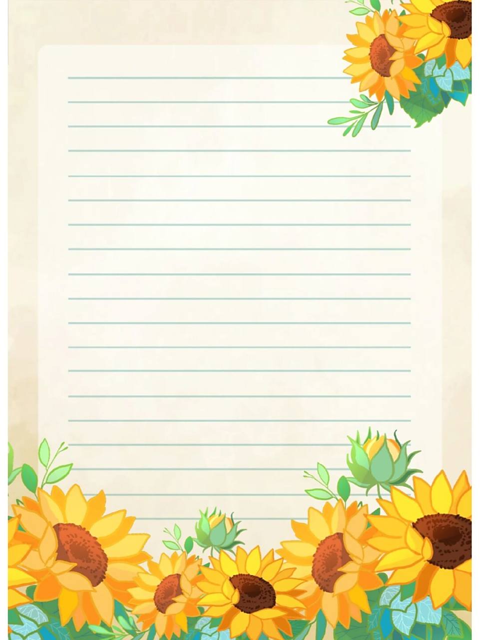 文艺小清新简约信纸背景素材分享🌸 hey~今天准备的是精美信纸素材