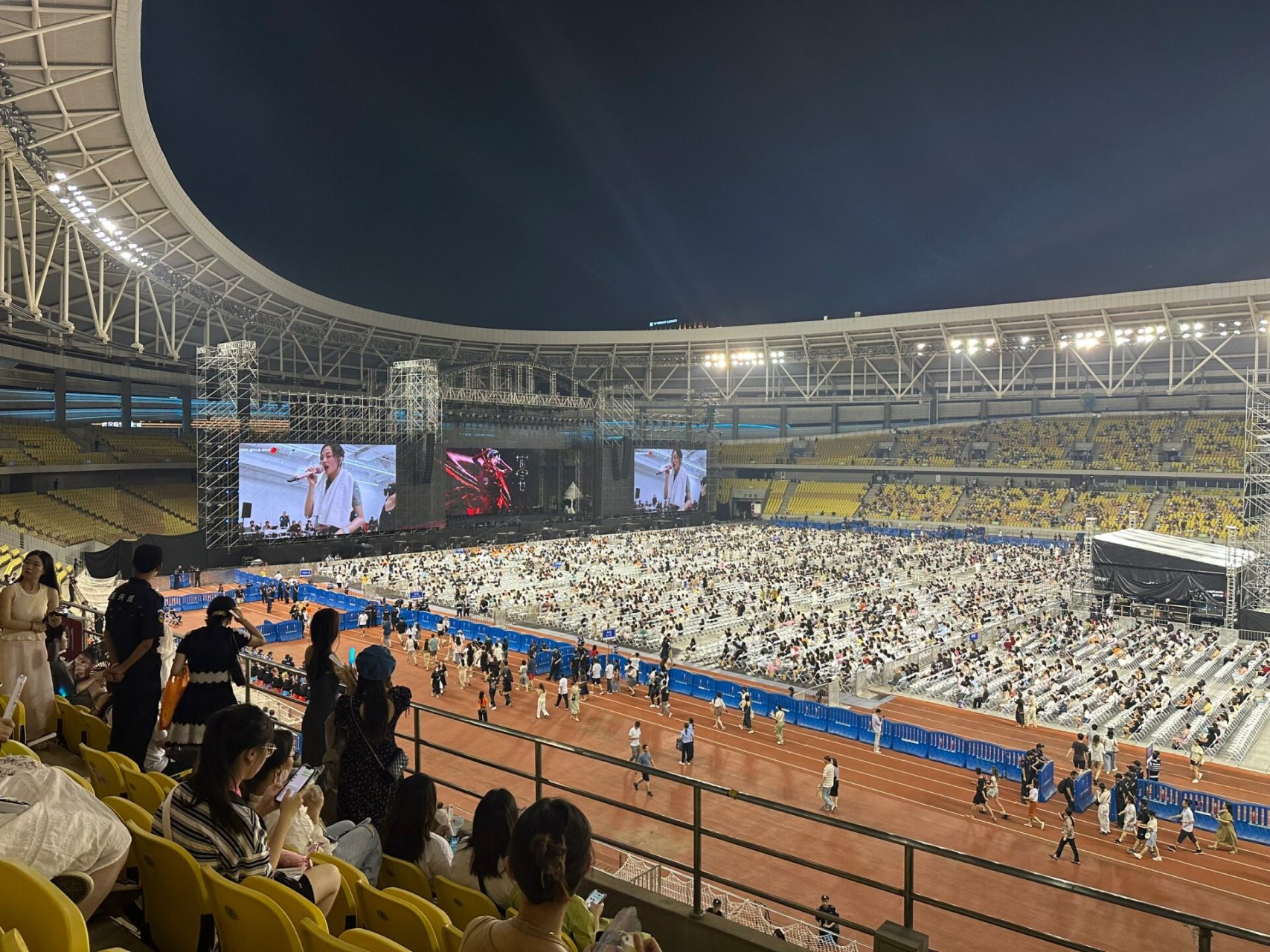 武汉五环体育中心a202视角图 因为之前看了别的姐妹分享的视角对我