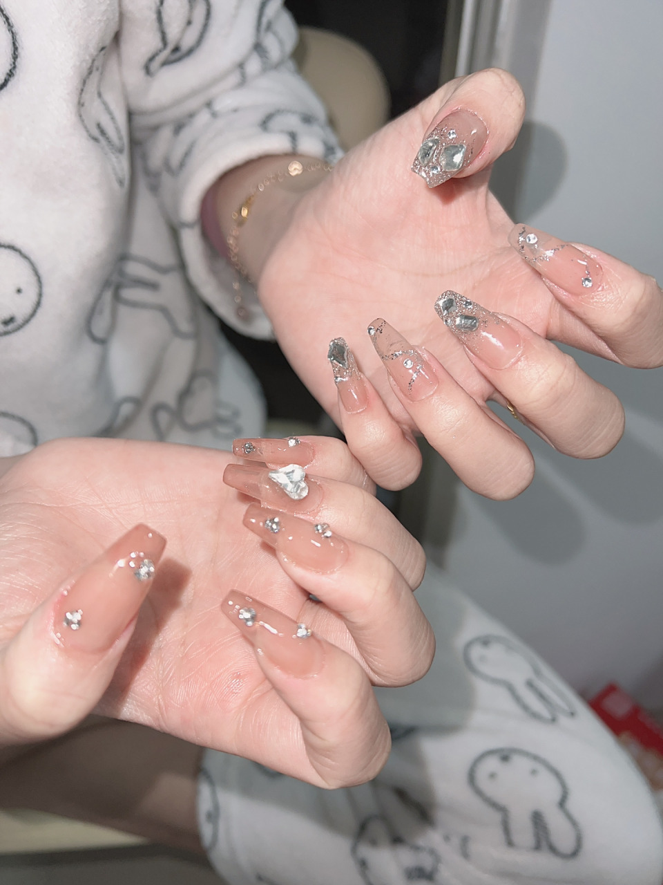 【家庭美甲】半贴77光疗77款式11897 超好看的鸳鸯甲鱼和熊掌