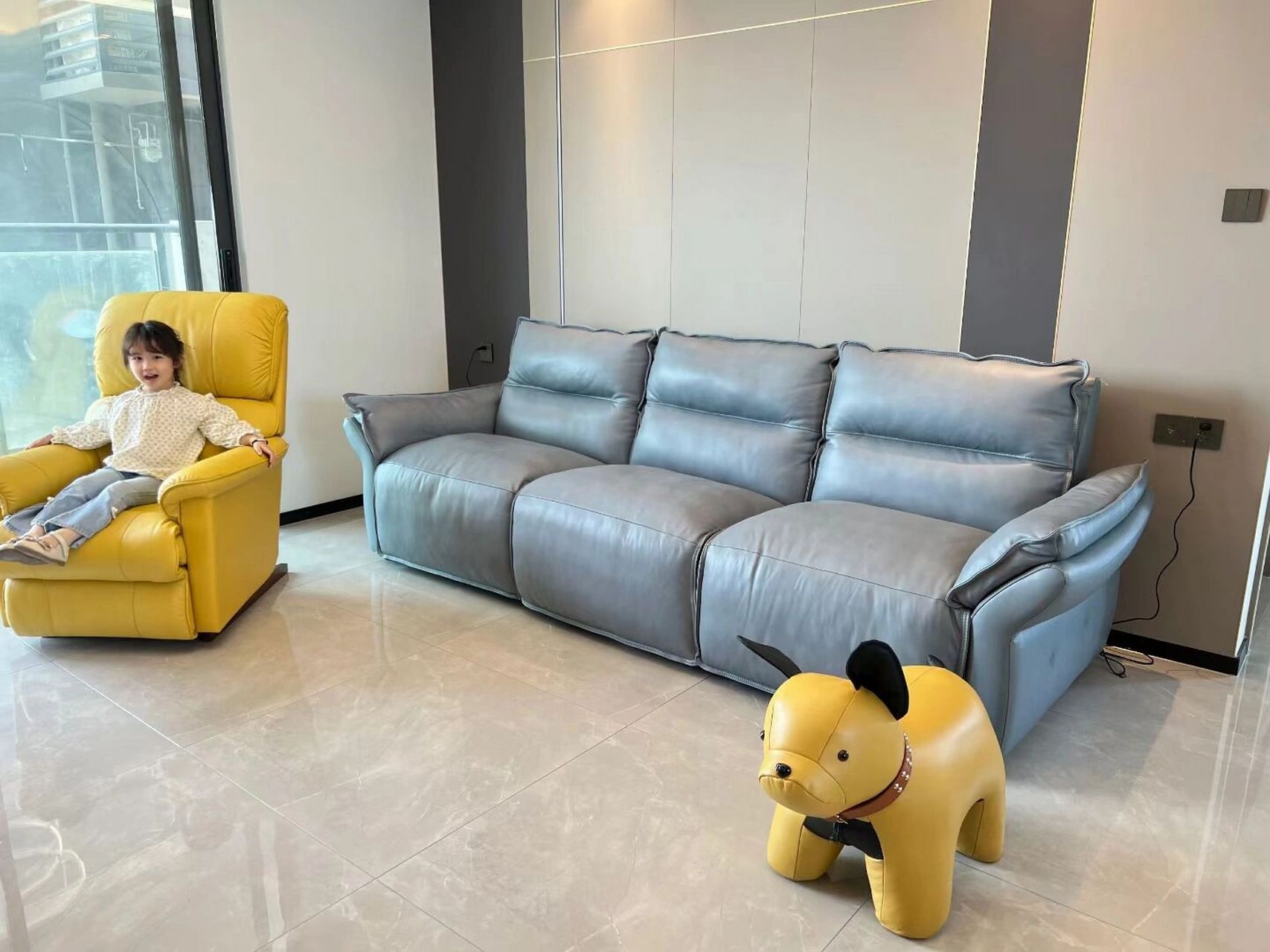 美国9694lazboy乐至宝沙发  原装进口单椅 雪山之境沙发