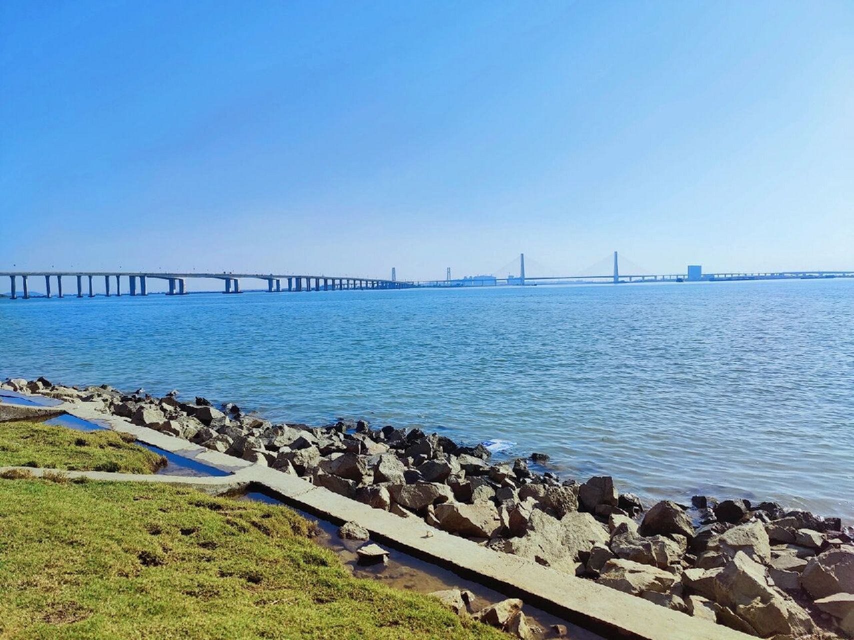 广州南沙湾|凫洲大桥 虽然是冬季,但是12月份还有20度,去南沙湾晒晒