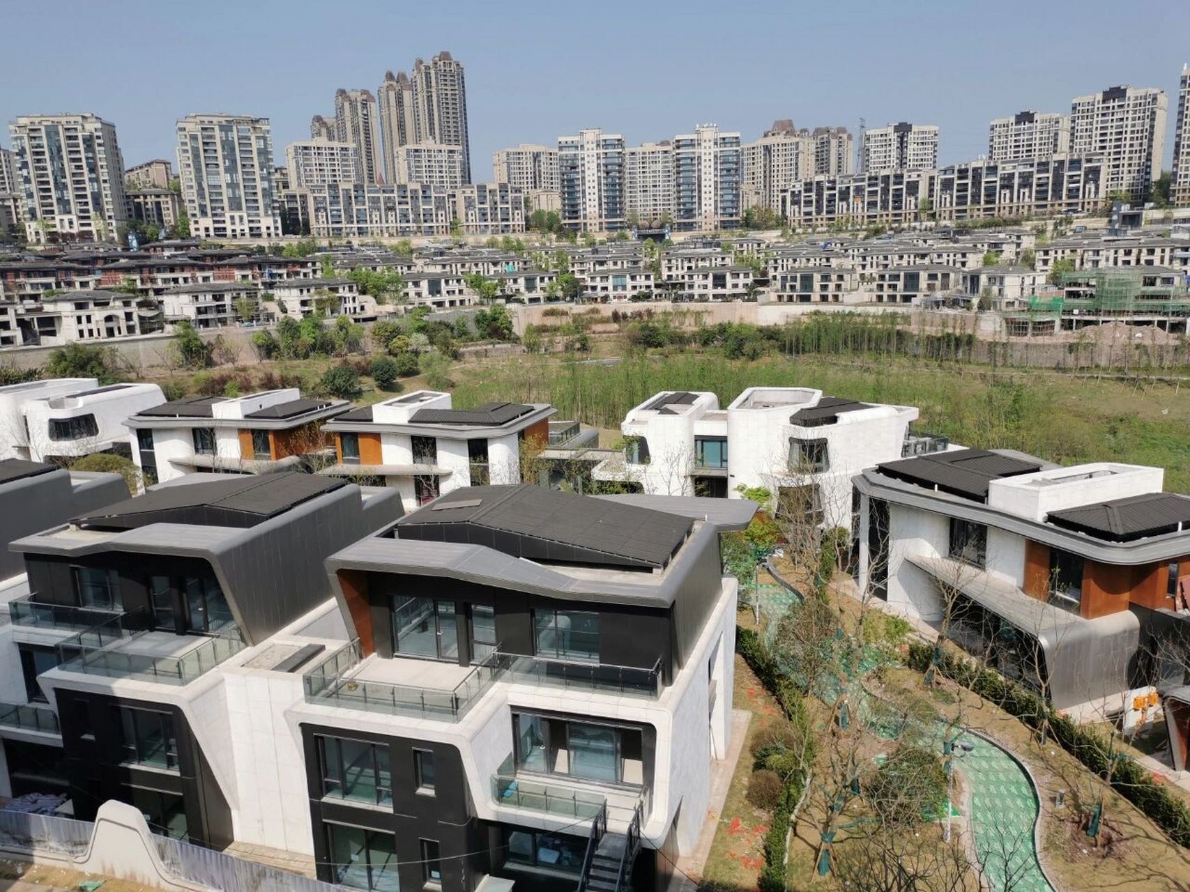 几千个w一栋的游艇别墅,就是为了看这种湖 重庆市渝北区照母山片区