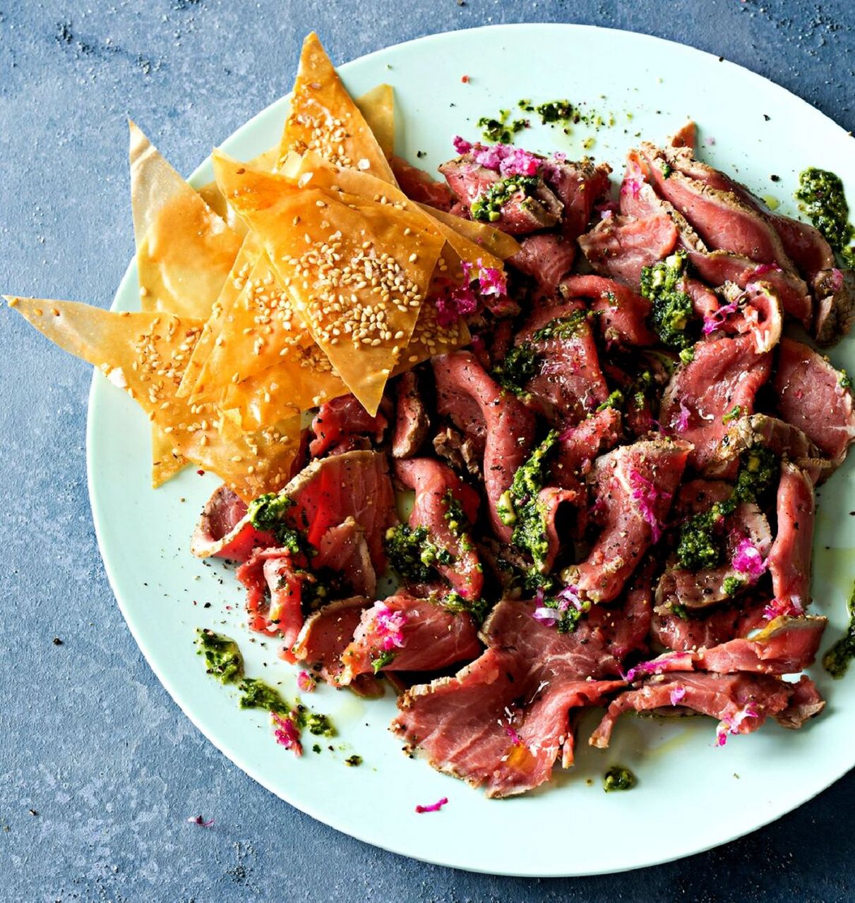 意式生牛肉沙拉 | 口感绝妙有滋味97 carpaccio是意大利版9495