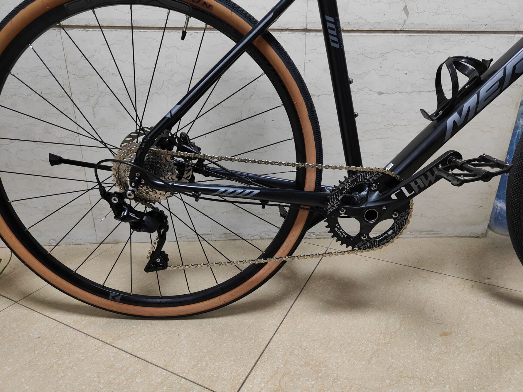 美利达探索者100改装砾石公路 美利达探索者改装砾石公路,最近看平把