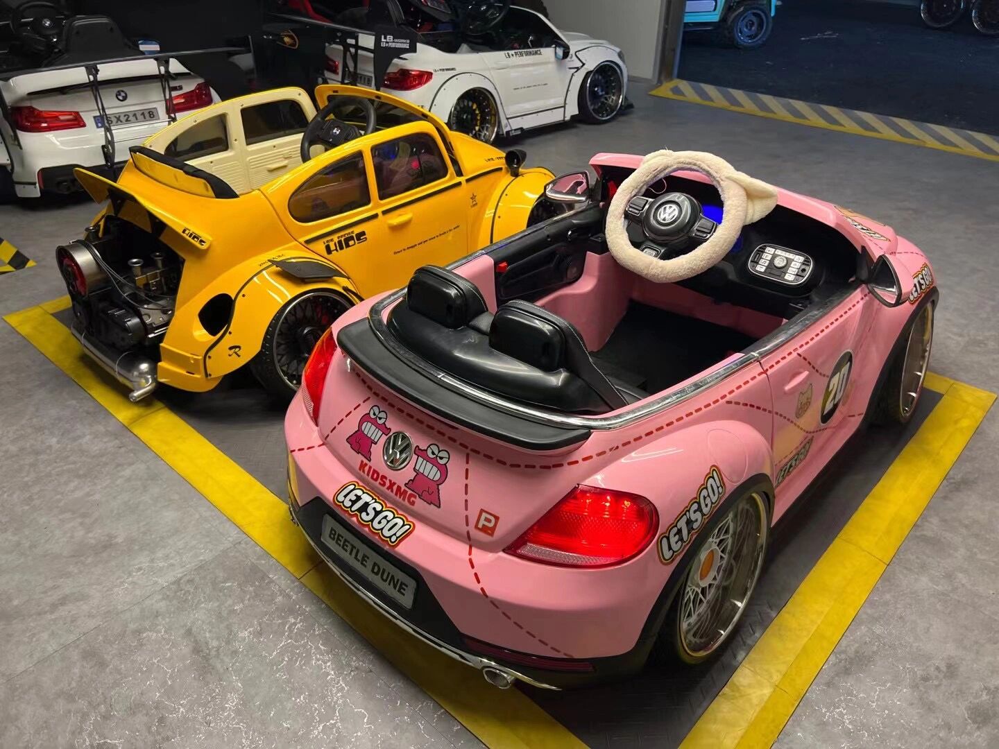 甲壳虫童车改装 谁能抵挡得住这样的小可爱