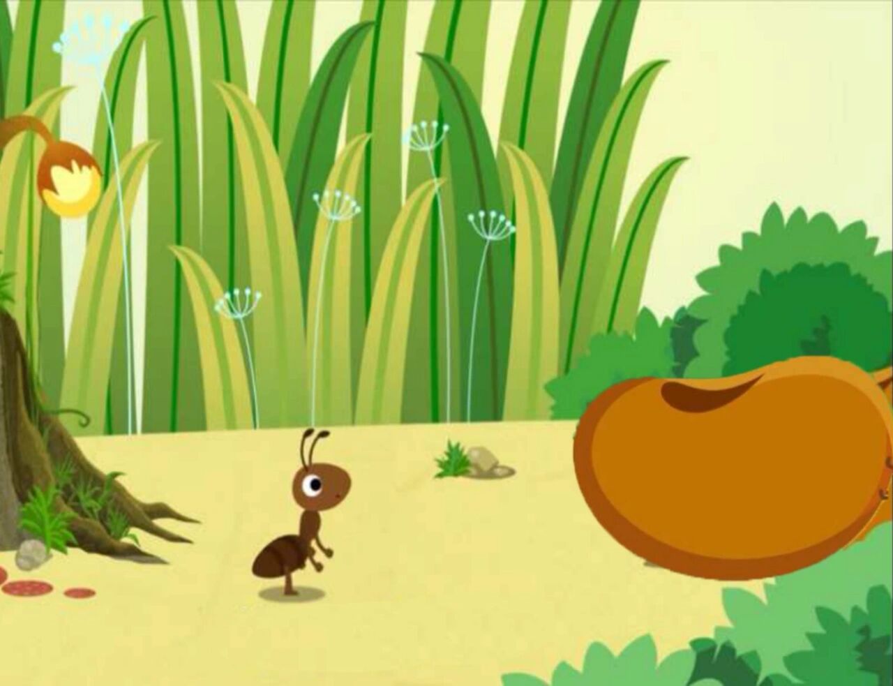 小班音乐活动《蚂蚁搬豆》.ppt