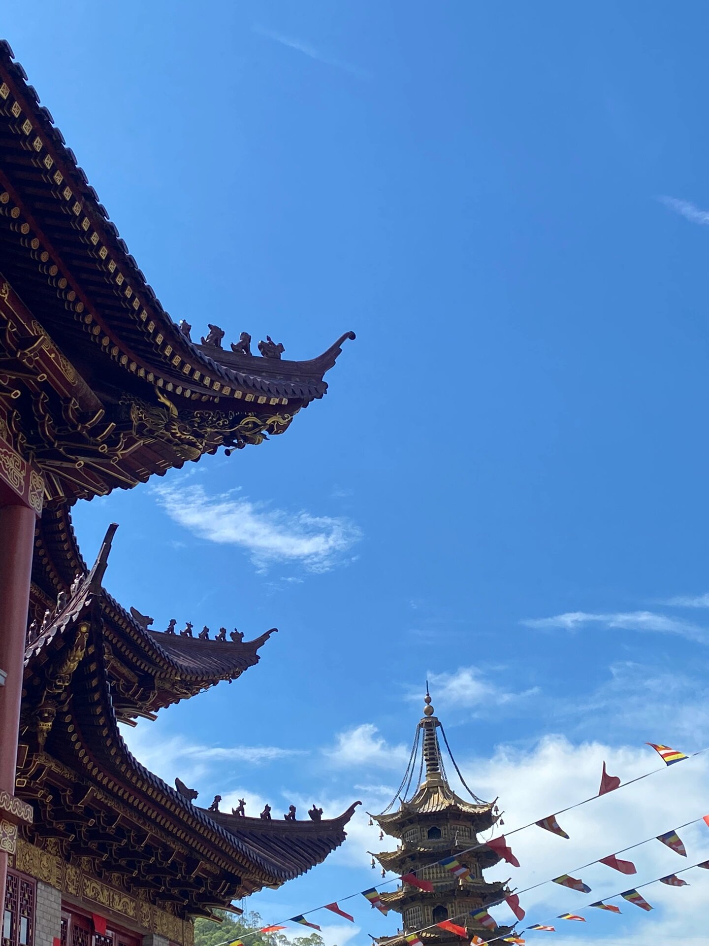 闽东之青莲寺 福建真的是寺院众多,今日逛著名的青莲寺,建筑别具一格